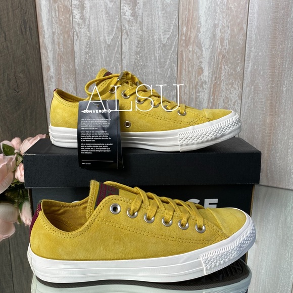 Converse Ctas Suede MariGold Low Top W AUTHENTIC - Picture 2 of 9